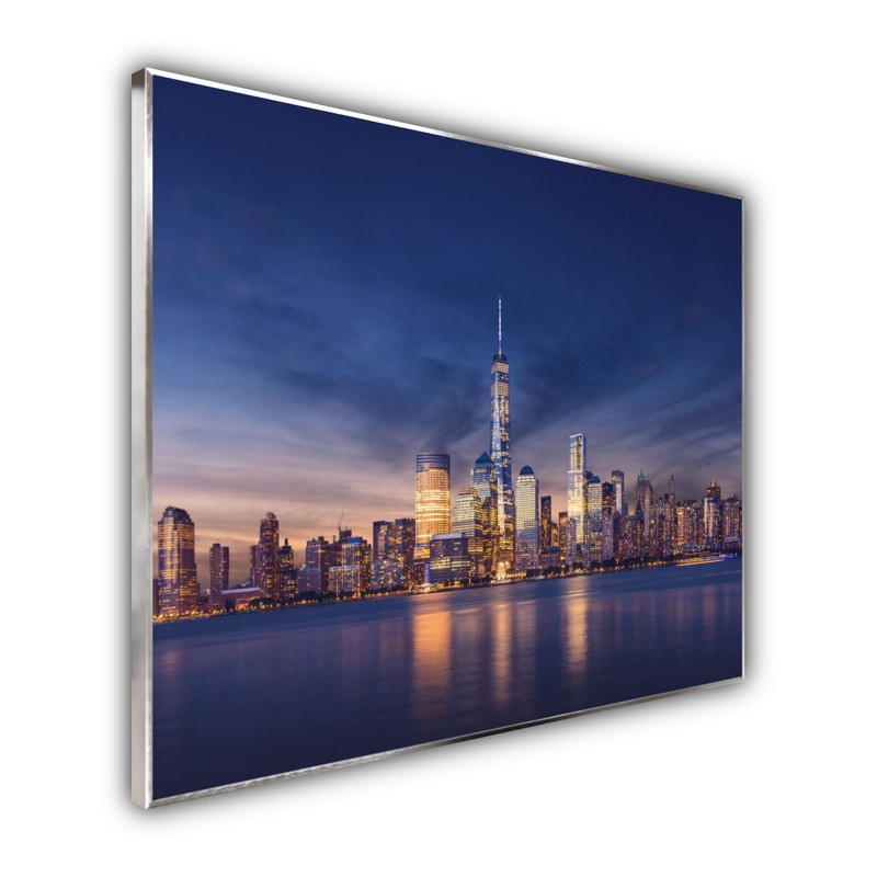 STEINFELD® Glas Infrarotheizung mit Motiv Skyline New York